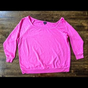 Torrid Off the Shoulder Sweatshirt